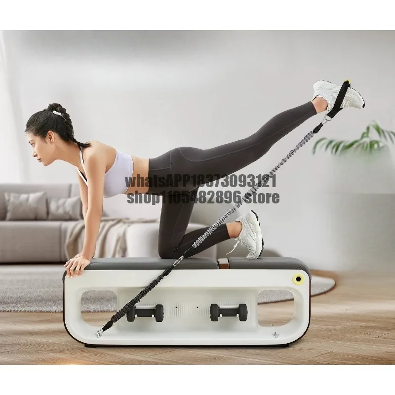 Pilates Equipment Fitness Chair Bed Home Multifunctional Fitness Board Small Dumbbell Stool Home Automatic Rebound