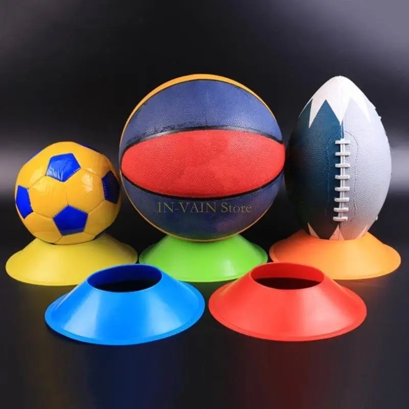 M5TC 6PCS ฐานบาสเก็ตบอลฐานลูกบอลขาตั้งสปอร์ตสปอร์ตสปอร์ต