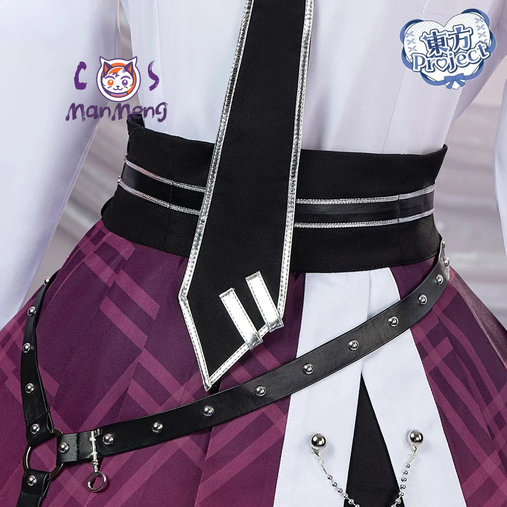 

Touhou Project Reisen Udongein Inaba Cosplay Costume Girl Sweet JK Uniform Halloween Party Academy Suit Coat Skirt Shirt Socks