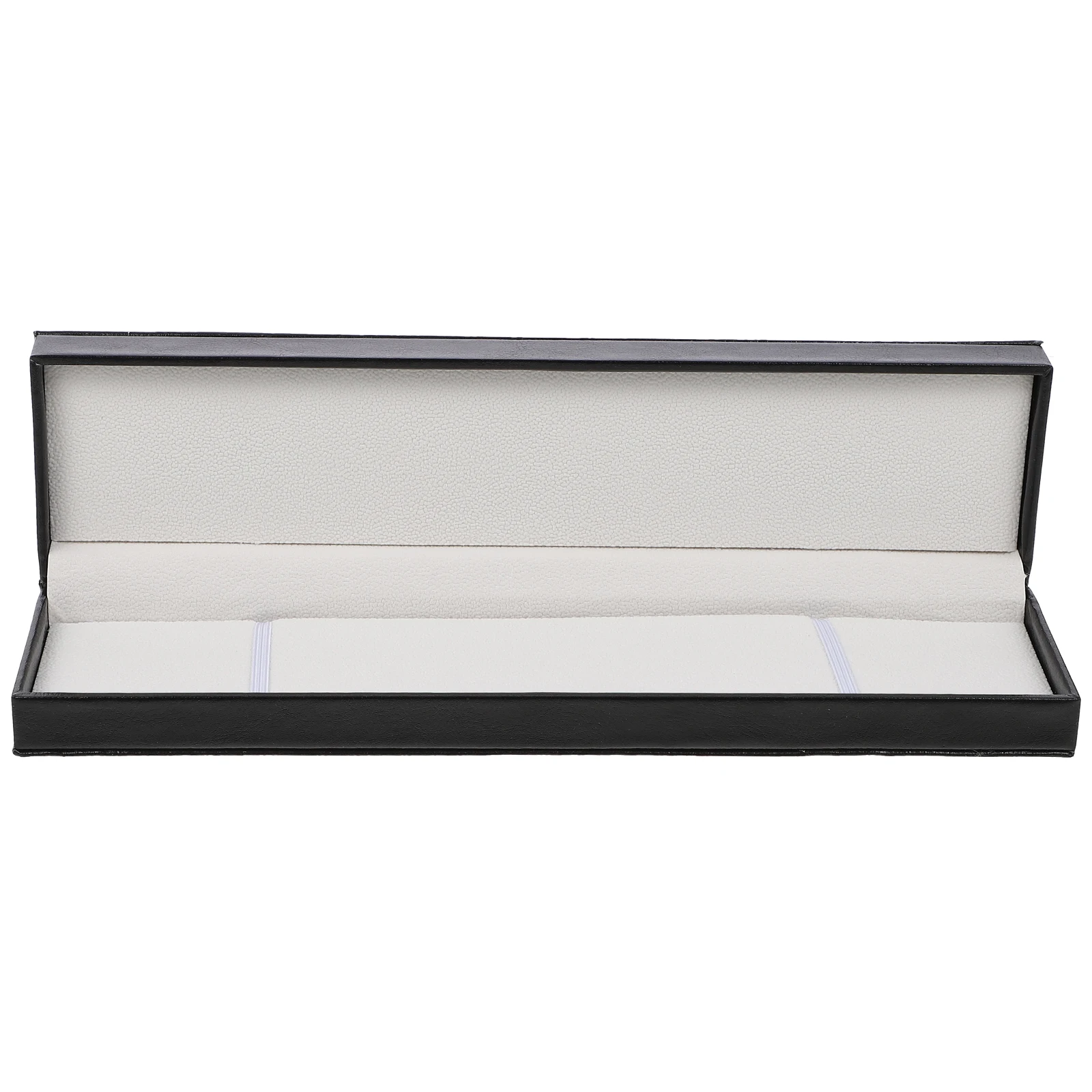 

Chic Pu Rectangular Watch Box Organizer Dustproof Jewelry Storage Case Strong Tension Resistance Display Gift Packaging