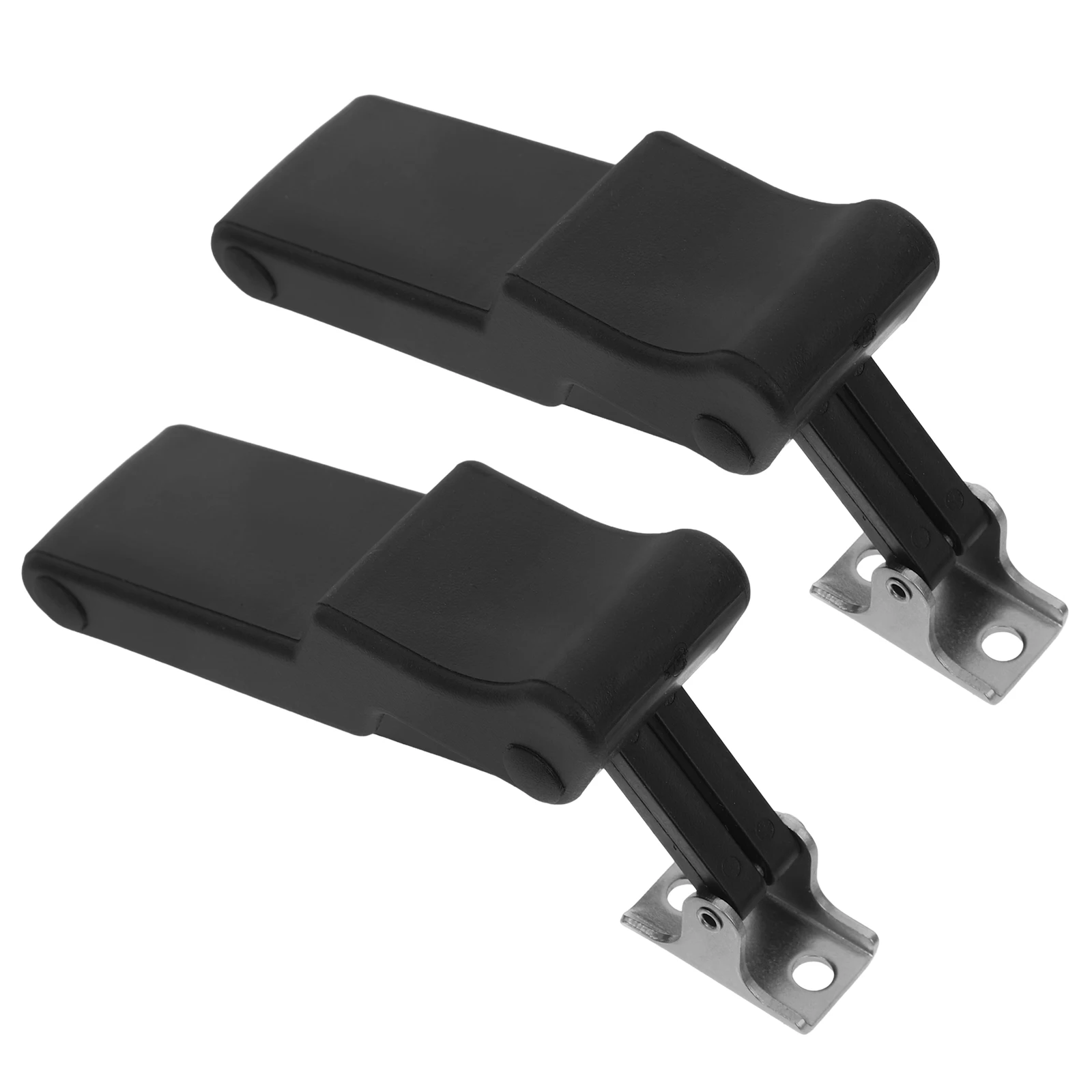 

2Pcs Draw Latch Front Storage Rack Latch Heavy Duty Lock for Boat Compartment Cooler Cargo Box Latches for Door Handle Cooler