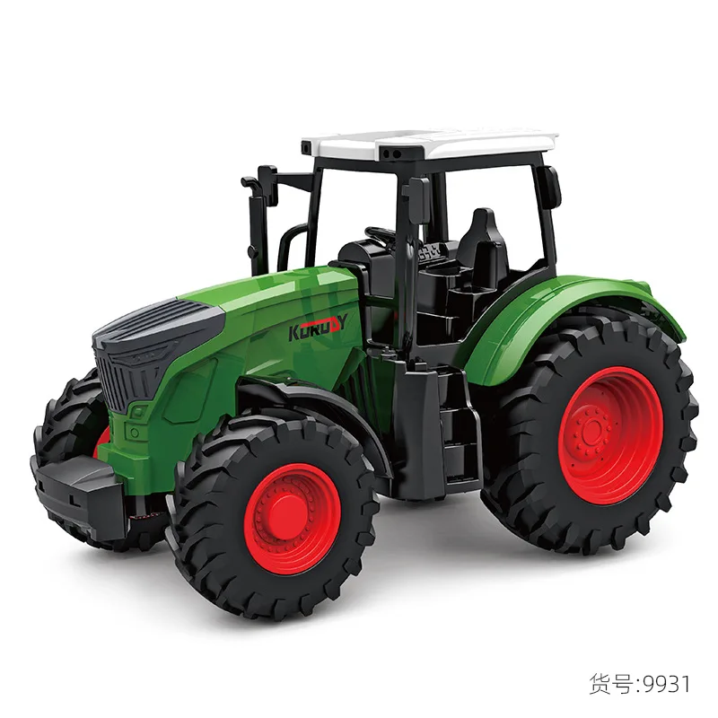 Farm Tractor Toy Construction Farmer Truck Tractor Inertia Toys Car for Kids Farm Toys for Kids Toddlers Age 3-7 Years Old