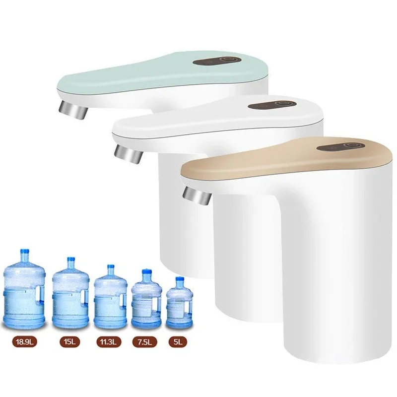 Automatische elektrische waterdispenser flespomp USB-opladen Waterpomp met dubbele modus Schakelaar Waterdispenserpomp voor thuis