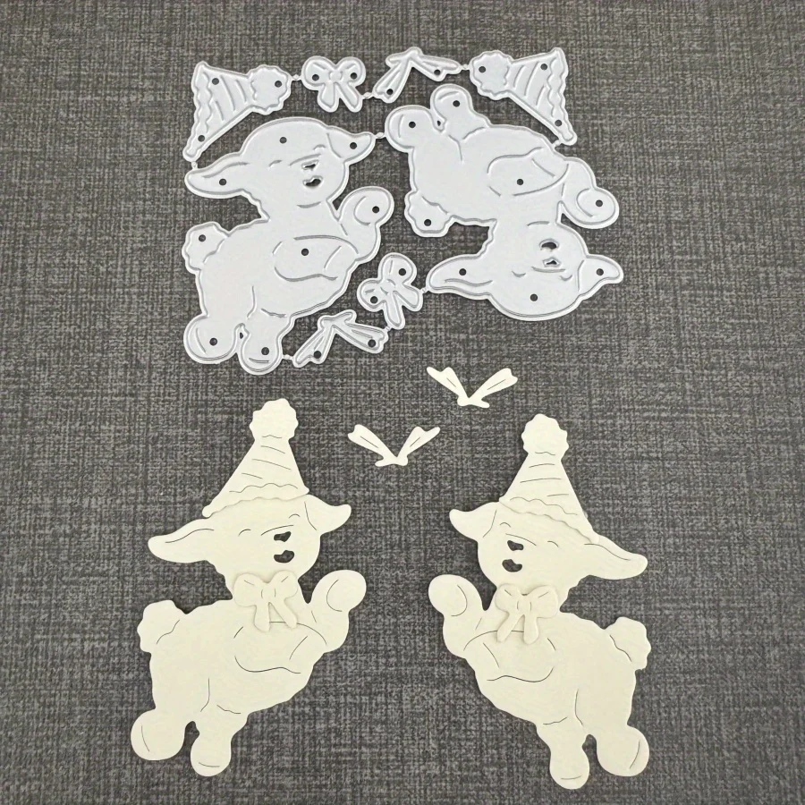 Neue Ankunft Springen Schafe Schneiden Stirbt Form Stempel Serie Sammelalbum Papier Handwerk Messer Form Klinge Punch Schablone Fotoalben