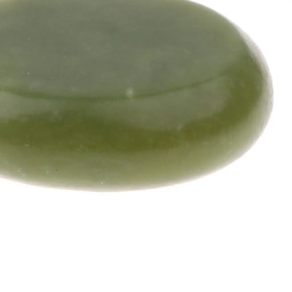 Hot Jade Stones Set - Smooth Massage Stones, Body Heating Warmer Relaxation Supplies