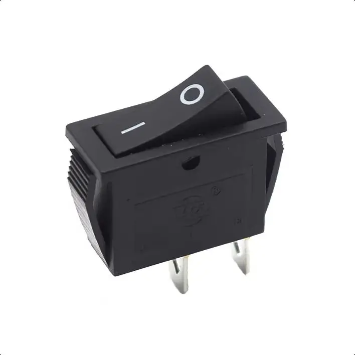 【10-1PCS】KCD3 Rocker Switch 15A 250V/20A 125VAC 2Pins SPDT ON-OFF 2 Position Black Boat Power Switch