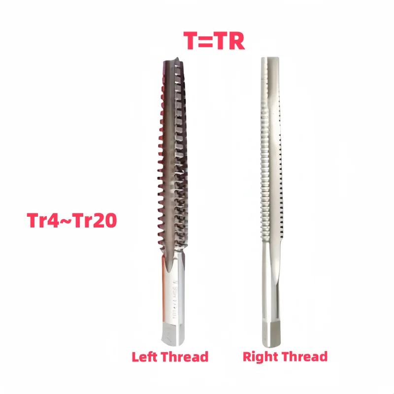 Left/Right Trapezoid TR Taps T6 8 10 11 12 14 16 18 19 20 22 24 X 1.5 2 3 2.5 4 5 6 Screw Threading Taps