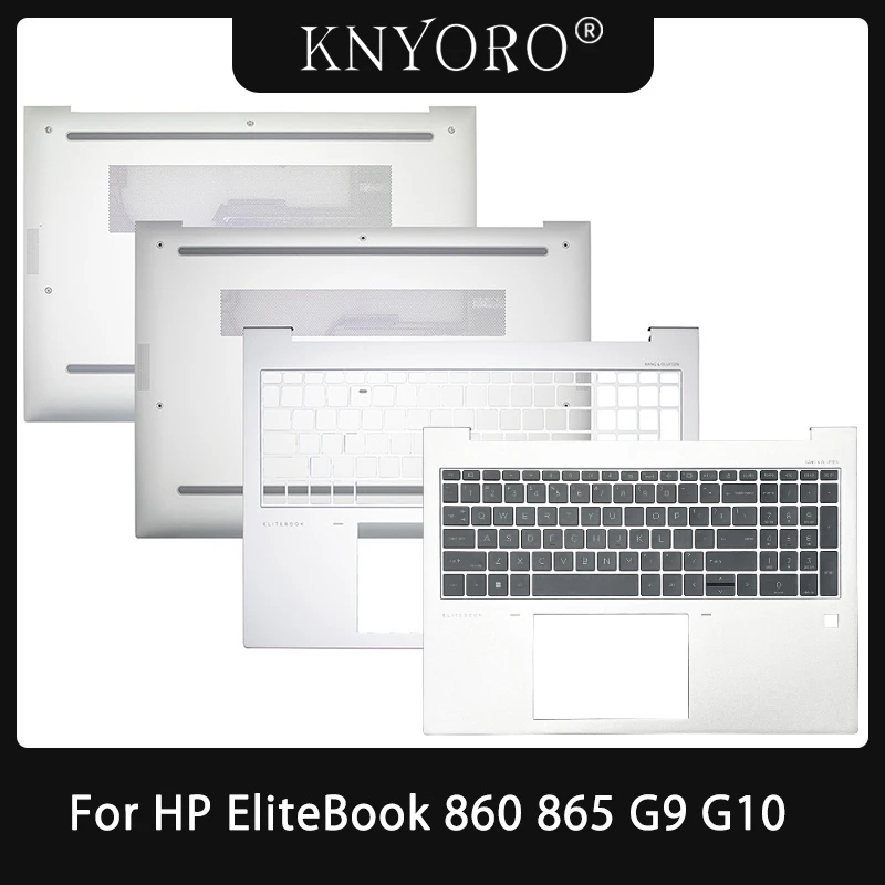 

Новинка, оригинальная Верхняя деталь для ноутбука HP EliteBook 860 G9 G10 865 G9 G10, Упор для рук, верхняя крышка, английская клавиатура, нижняя деталь