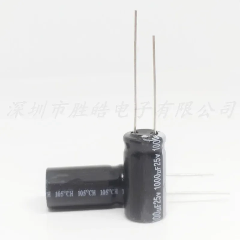 

(50PCS) 25V1000UF Aluminum Electrolytic Capacitors Volume: 10X17MM High Quality