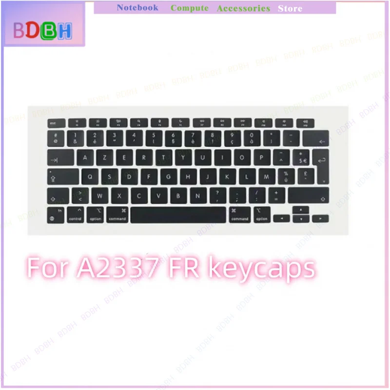 New Laptop FOR A2337 Key Keycaps Keys Cap Keyboards Keycap US UK Russian French Spain For Macbook Air Retina 13