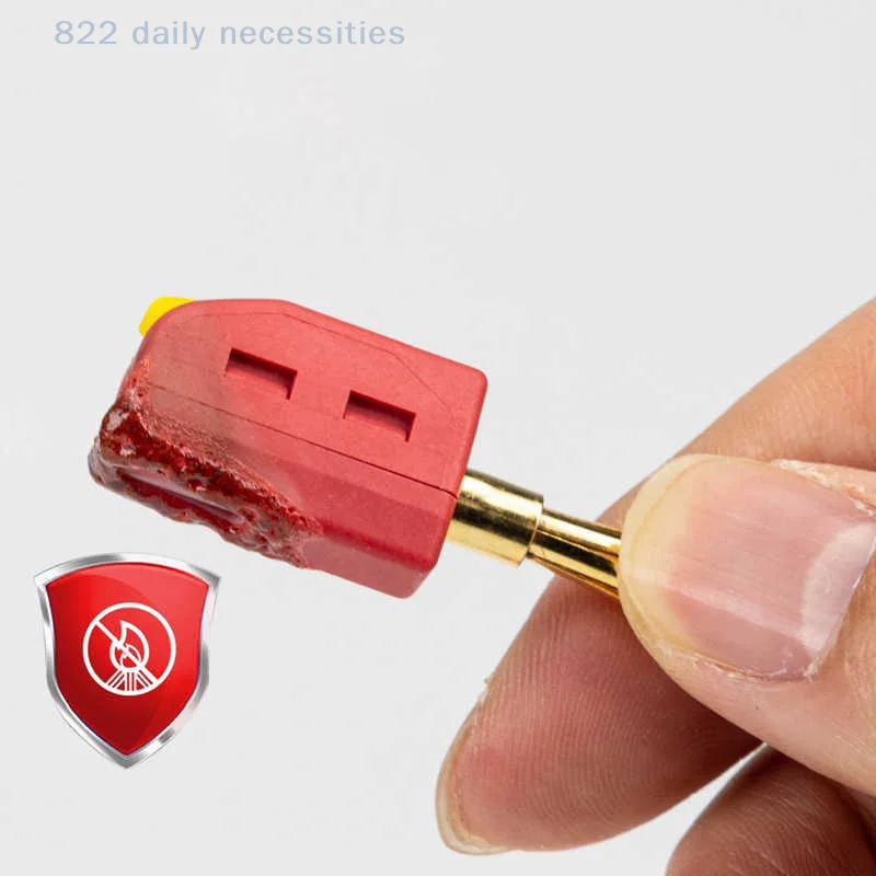 convenientPortable 32A 4mm Banana Plug High Current Quick Connect Gold-Plated Banana Connectors Audio Copper Speakers Amplifier