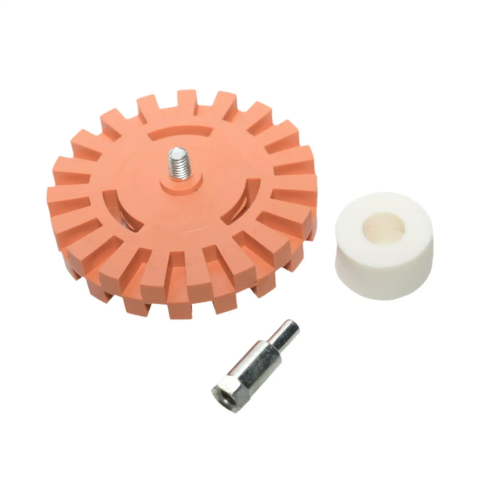 Durable Rubber Eraser Wheel Tool Kit Paint Safe Remover for Vehicle Pinstripe Graphics