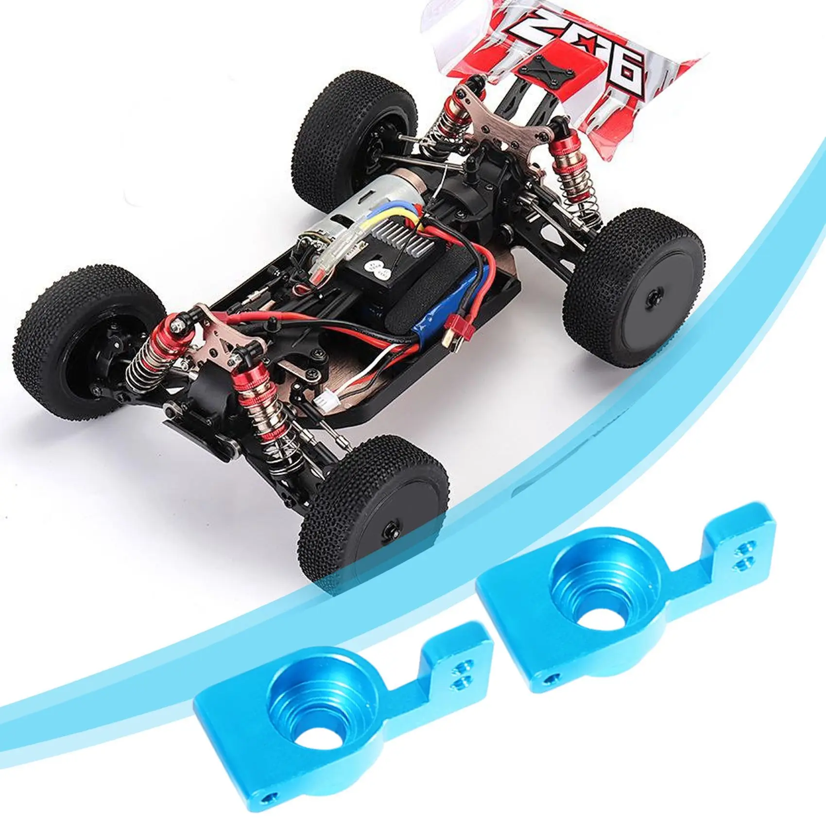 

Steering Swing Arm C Rear Hub Seat Parts For Wltoys 144001 1/14 RC
