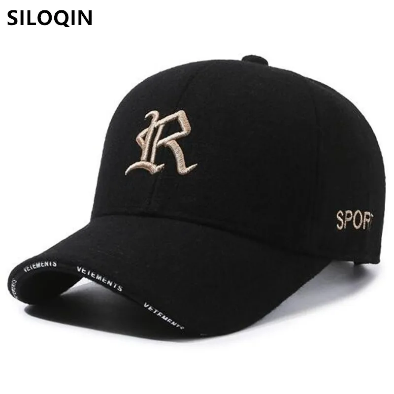 

Snaoback Cap New Winter Women's Hat Thickened Baseball Cap Coldproof Warm Letter Embroidery Cycling Sports Caps For Men Golf Cap