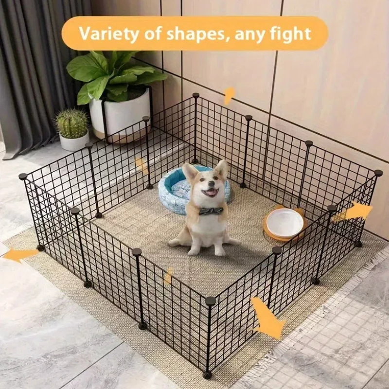 Cat pen Rabbit pen Dog pen for small dogs Indoor dog cage Small dogs and cats home isolation door Pet fence kennel dog cage