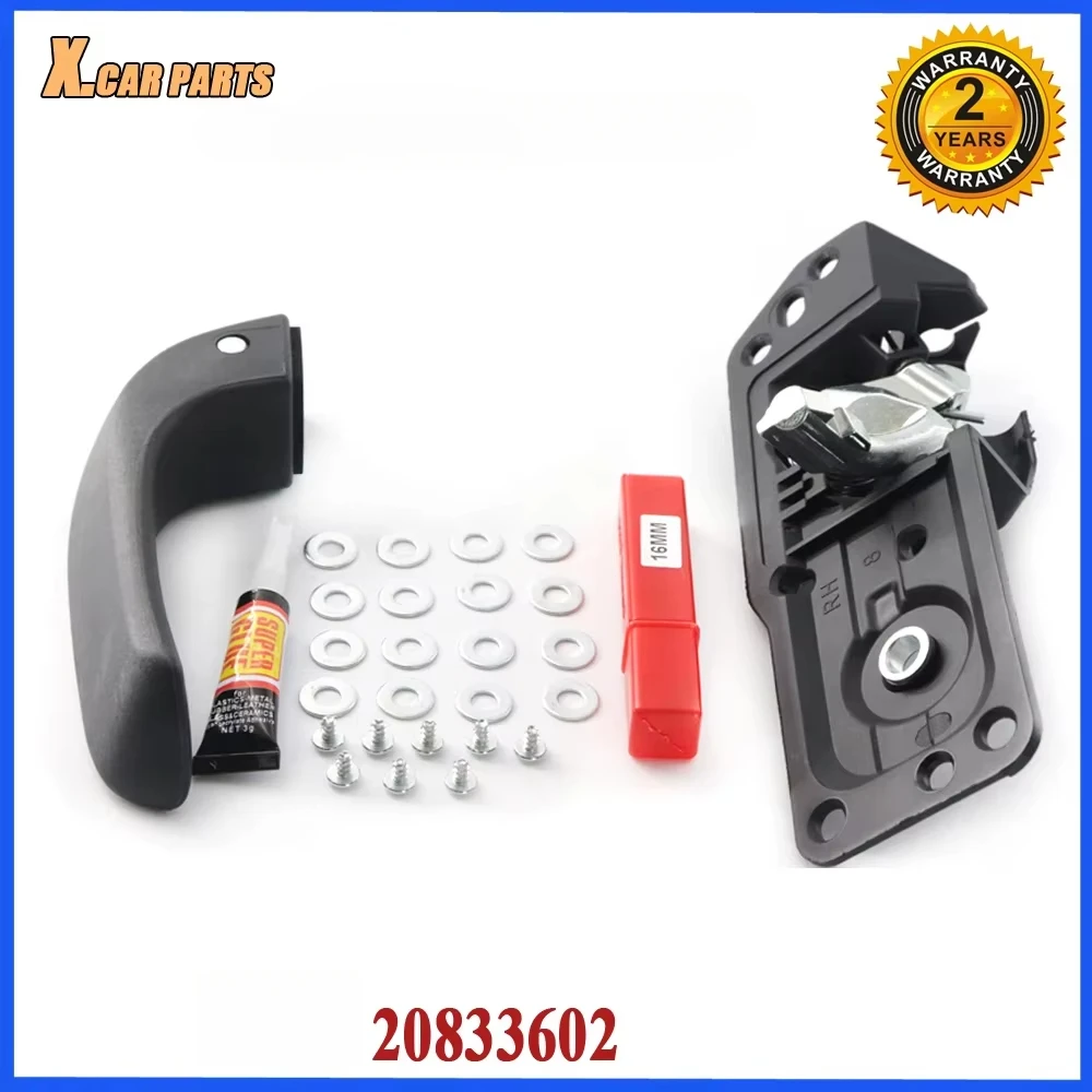 Car Interior Door Handle Install Kit Left / Right Pair 20833602 20833606 For 2007-2014 Chevrolet Silverado 20871488 15936892