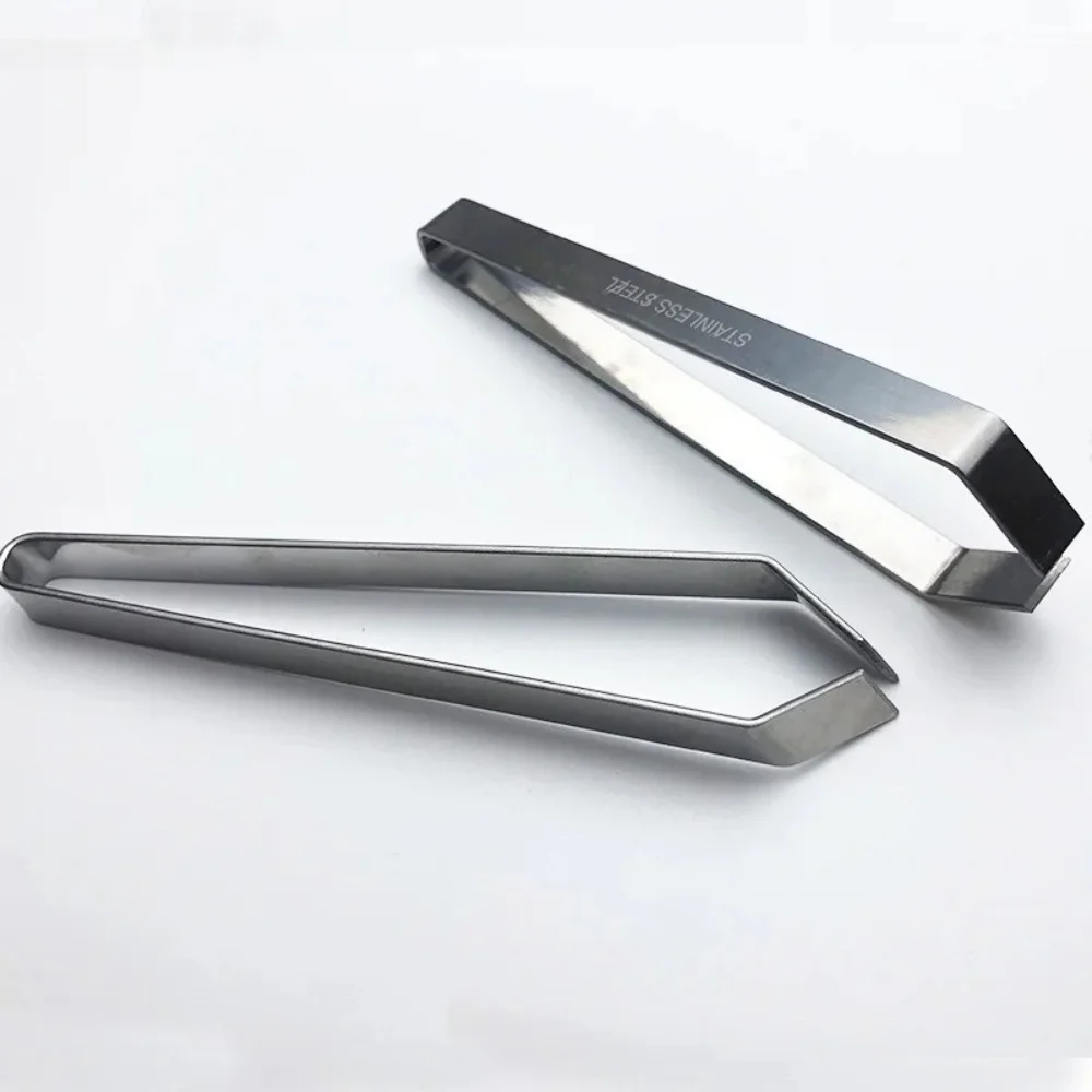 1pcs Stainless Steel Fish Bone Tweezers Seafood Tools Pincer Clip Puller Remover Tongs Fish Bone Plucking Clamp Kitchen Gadgets image 6