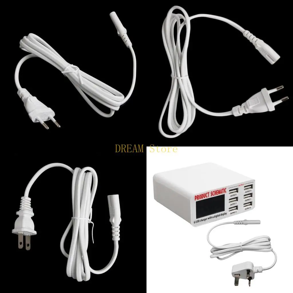 

Удобство 6 USB-портов Настенное зарядное устройство Адаптер постоянного тока 5 В/6а Выход Размер ладони Адаптер Защита от утечек