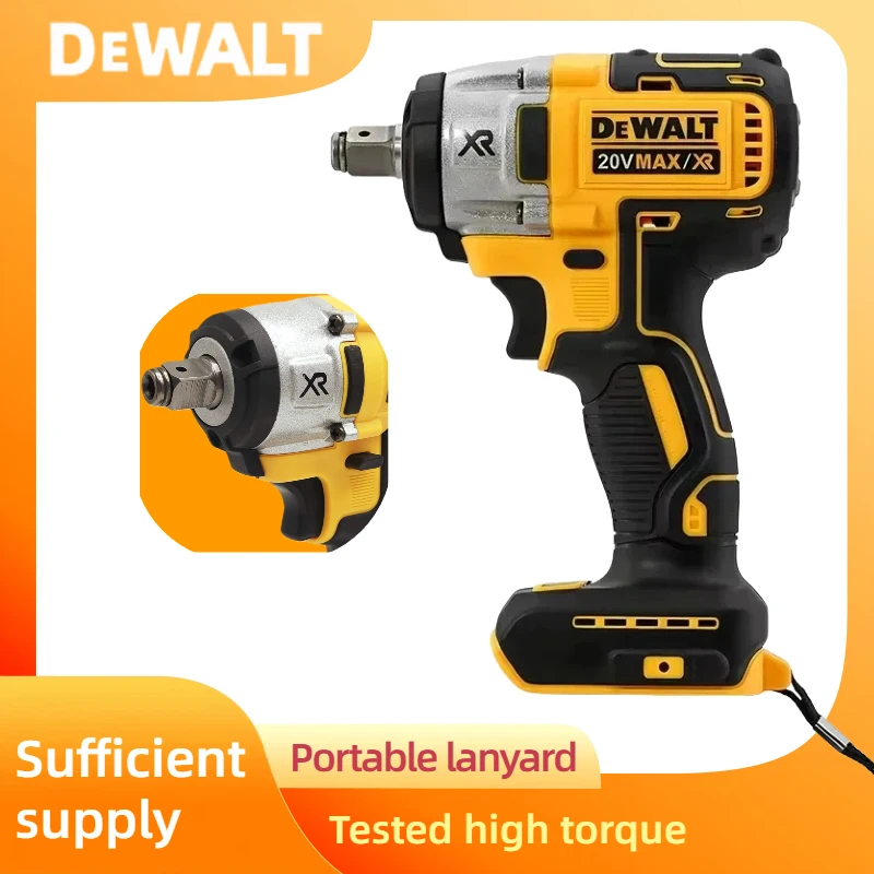 Dewalt DCF880 Cordless Impact Wrench, 20V 2300RPM Rechargeable Lithium Battery Electric Wrench, Power Tool