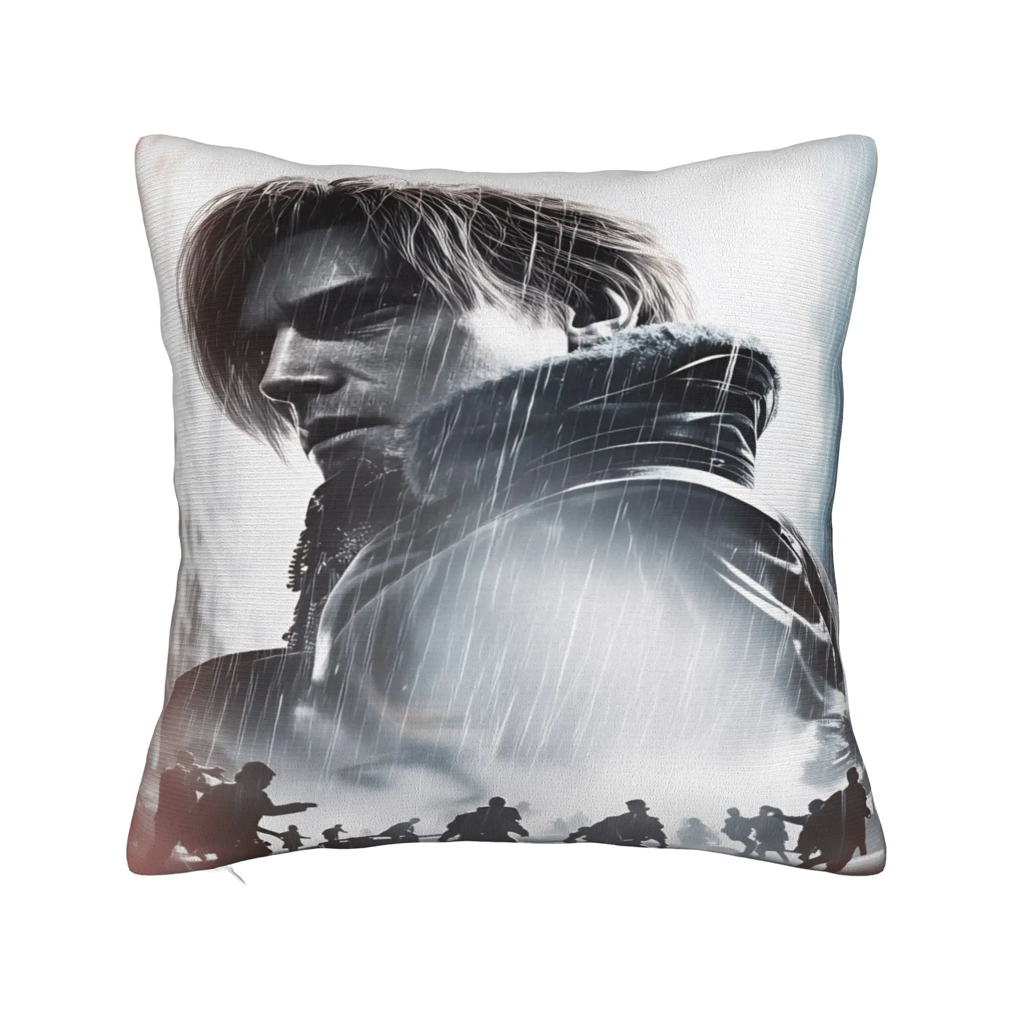 Residents Evils Pillow Case  Graphic Pillow Cover For Living Room Bed Chair Vintage Pillowcases