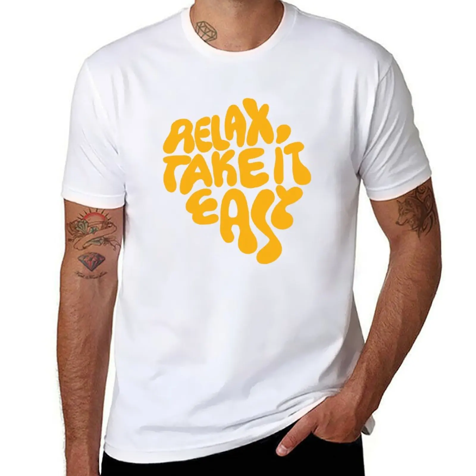 

Relax, Take It Easy T-Shirt anime tshirt man t shirt summer T-Shirt