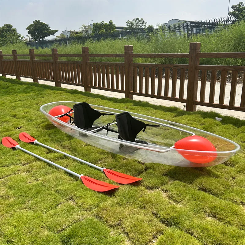 11ft Crystal Clear PC Fishing Kayak For Resort Wholesale