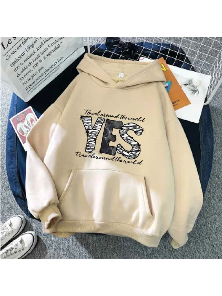 Damska bluza z kapturem Harajuku, nowa, codzienna bluza dresowa, modna bluza polarowa z kieszenią, wygodna odzież damska, trend uliczny, ubrania Y2K