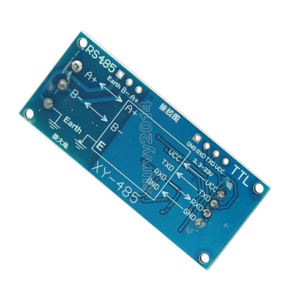 TTL To RS485 3.3V 5V Converter โมดูลควบคุมสำหรับ Arduino AVR แรงดันไฟฟ้ากว้าง Singal ตัวบ่งชี้ controller