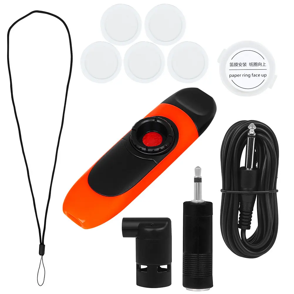 1Set Kazoo Professional Electric Kazoo Instrument Versatile Handheld Music Accompaniment High Quality Sound Clear Tone Musical