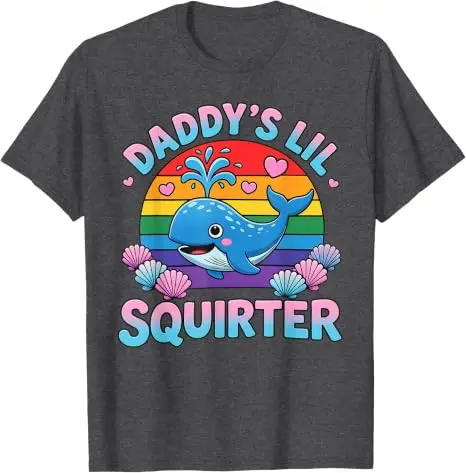 Unangebrachtes, lustiges „Daddy's Lil Squirter“ T-Shirt für Frauen, Y2k, freche Scherzgeschenke, Humor, Mädchen, Reise, Outdoor-Kleidung – Detail 12