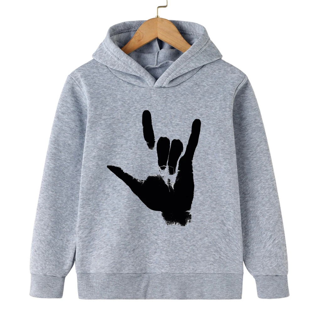 2025 Moda Hip Hop Trend Street Art Stampa Ragazzo/Ragazza Semplice Felpa con cappuccio a maniche lunghe Bambini Sport quotidiani Caldi abbigliamento casual da strada