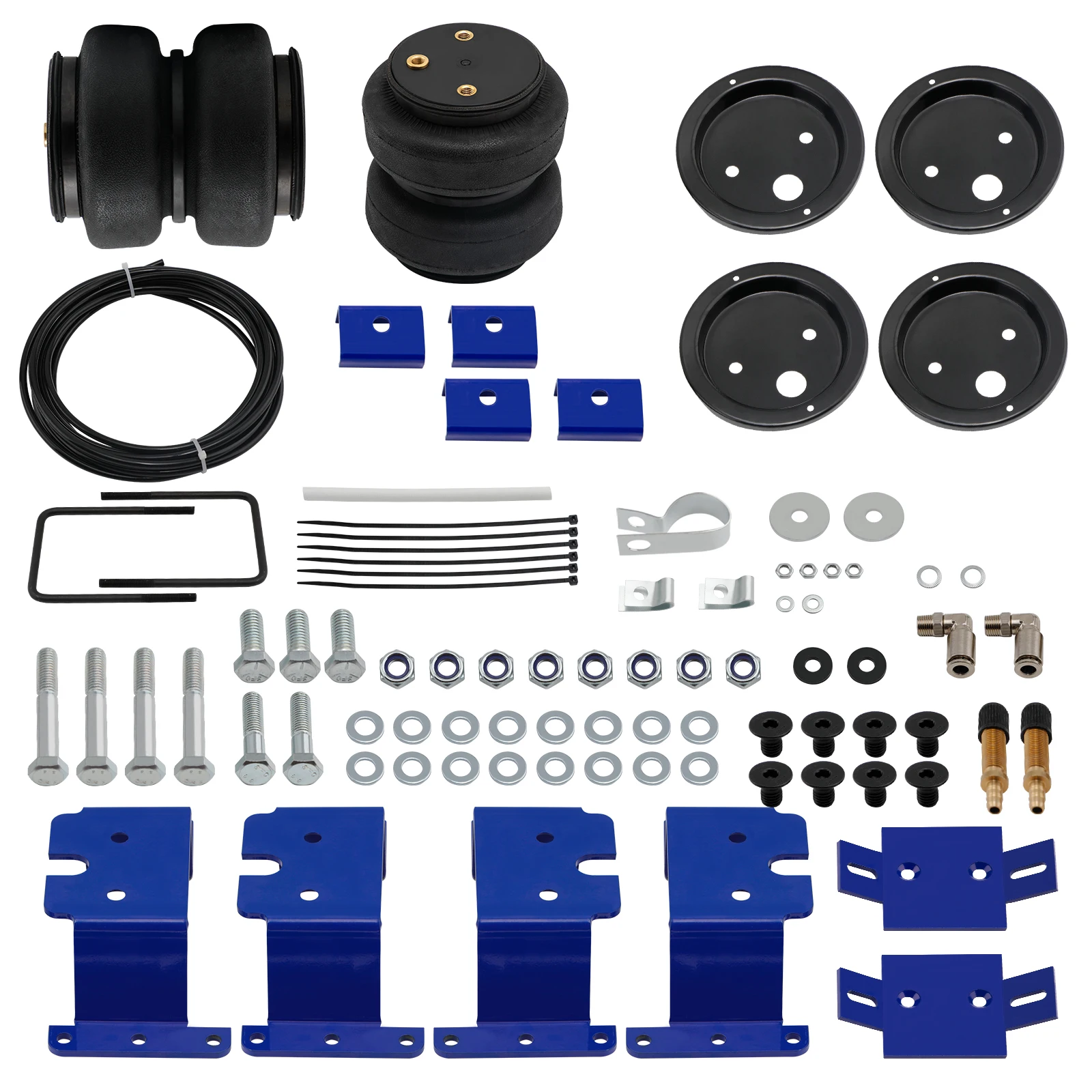 Rear Air Helper Spring Kit fit Chevy Silverado 1500/Sierra Short Bed 2007-16 Air Spring Bag Leveling Kit