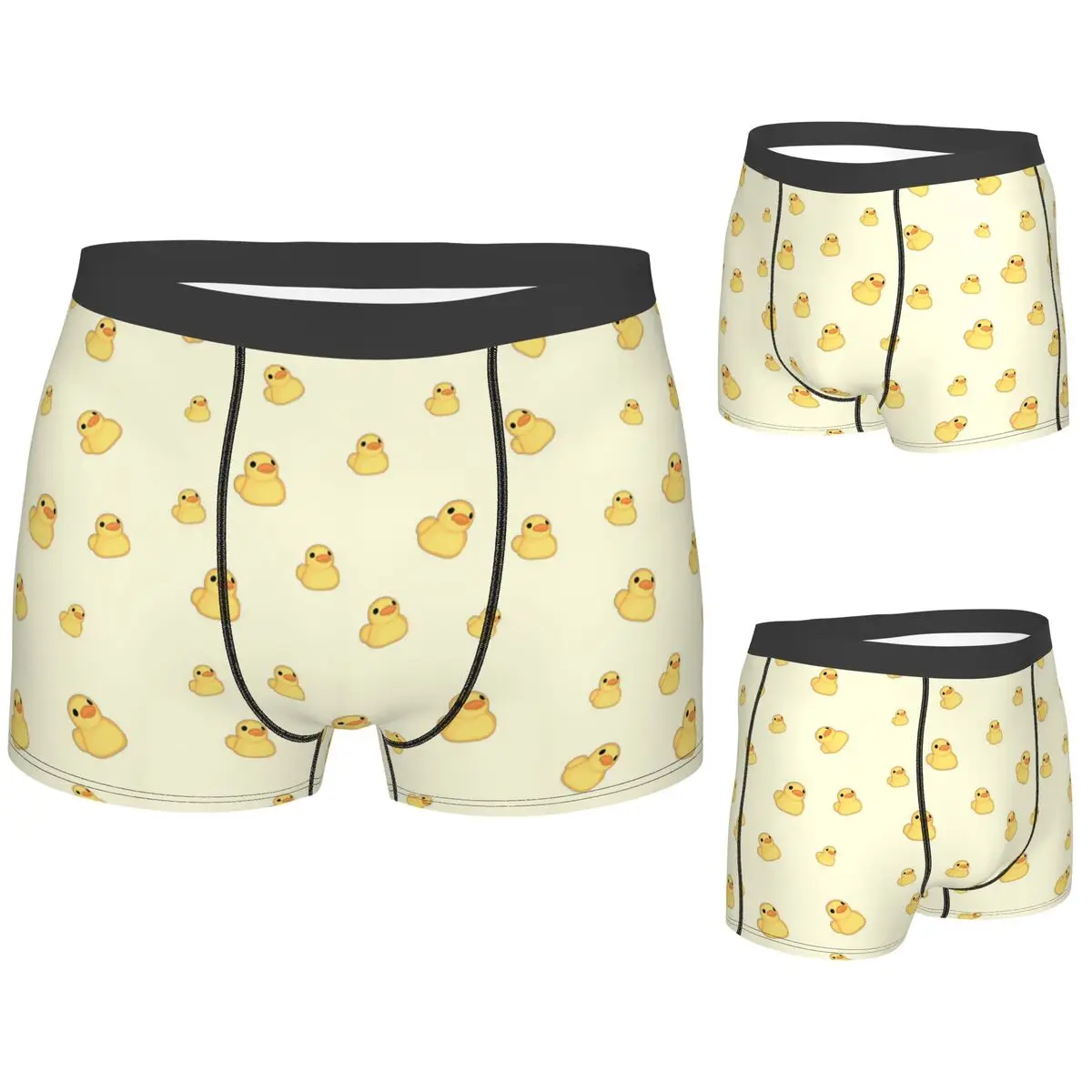

Boxer Underpants Shorts Cute Duck Cartoon Panties Men Soft Underwear for Homme Man Boyfriend Gift