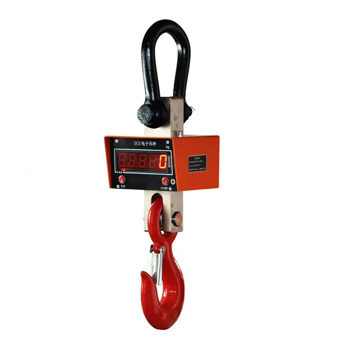 Hot Sale Ocs Digital Weighing Industrial Crane Scale 5 Ton Electronic Hanging LED OEM/ODM Alloy Material CE ISO Certified