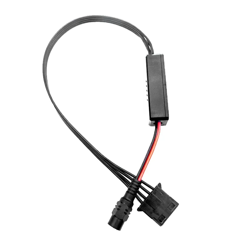 4-контактный кабель питания от 12 В до Molex со встроенным модулем, шнур питания жесткого диска, 45 см для компьютера