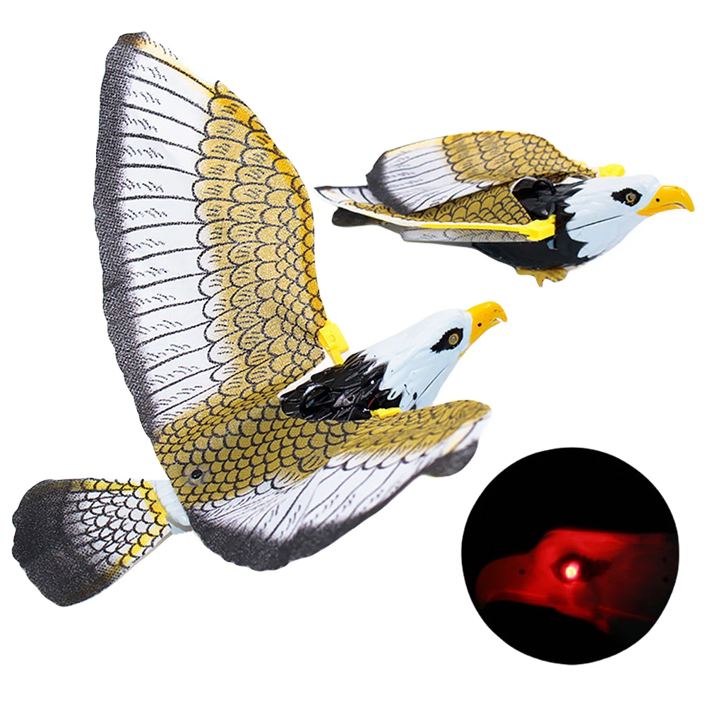

Bird Repellent Garden Protectors Bird Scarer Hanging Eagle Fake Eagle To Scare Birds Away Luminous Bird Repellent Hanging Eagle