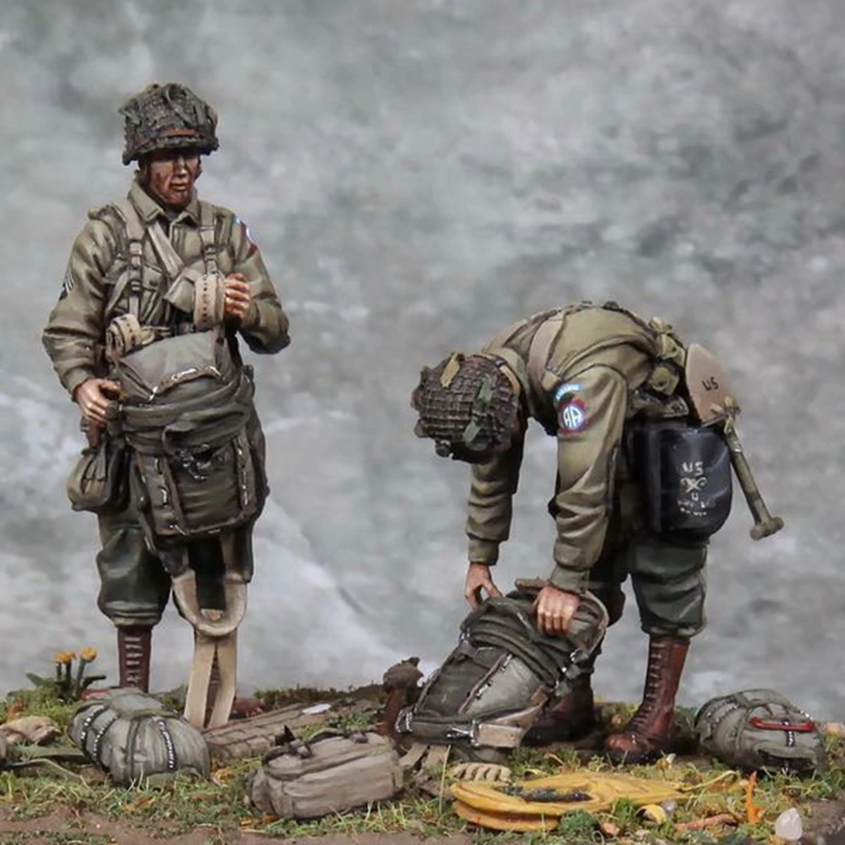1/35 фотография из смолы, Строительный набор, военная тема, несобранный и Неокрашенный GK