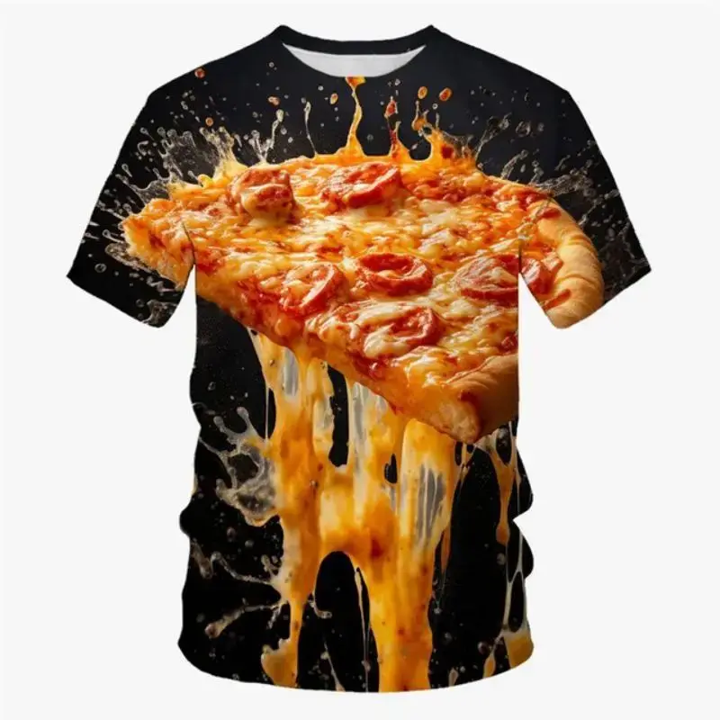 Fun Hot Dog 3d Printed Hip Hop T-Shirt Men Women Kids Casual Delicious Food Graphics Harajuku Style Streetwear Short Sleeve