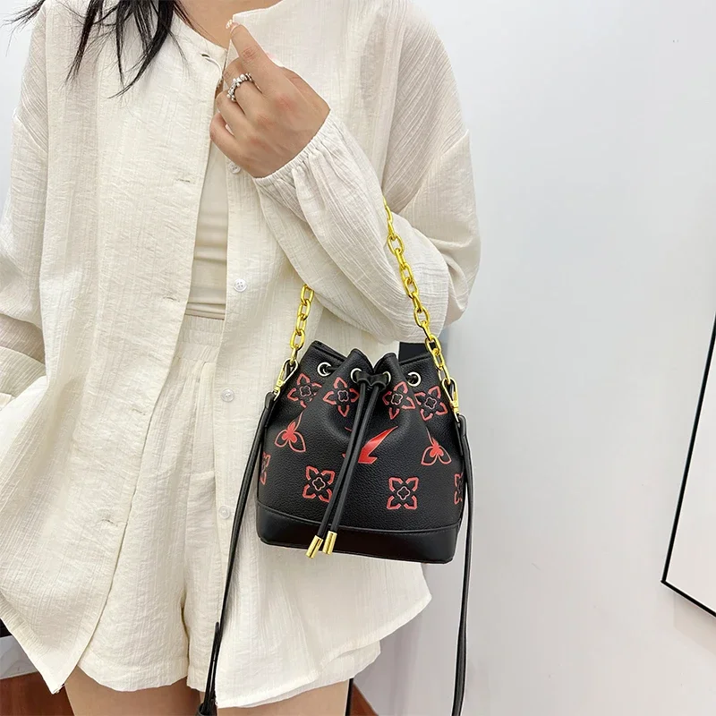 

Popular Classic Leather Crossbody Bag For Women Luxury Brand Famous Designer Handbag Elegant Shoulder Bag Ladies Tote Bag