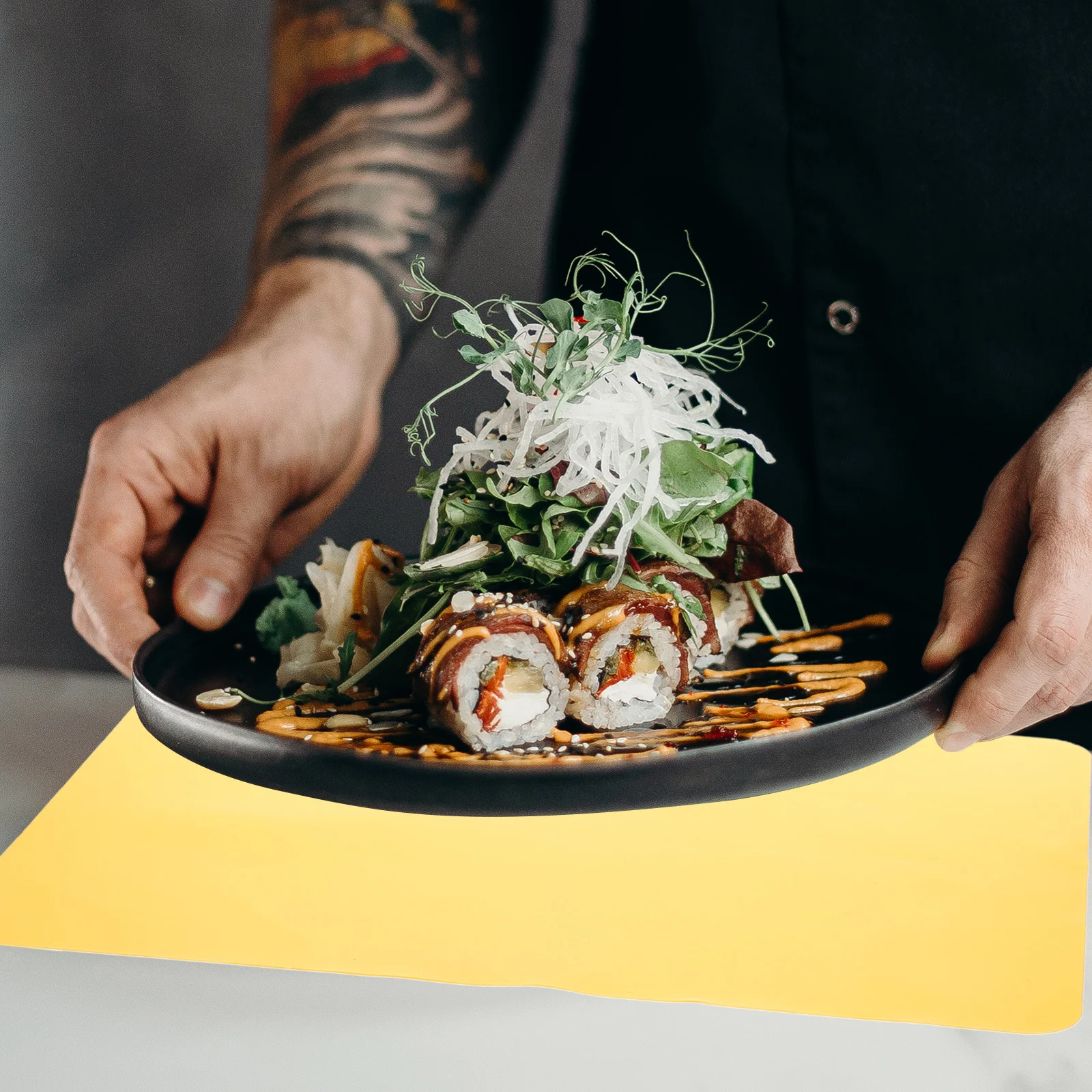 

Silicone Kneading Dough Mat Thickened Heat Resistant Baking Pastry Rolling Pad Non Slip Kitchen Countertop Protector