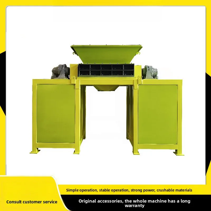 

Large Dual-axis Shredder For Scrap Electrical Appliances, Furniture, Solid Waste, And Metal