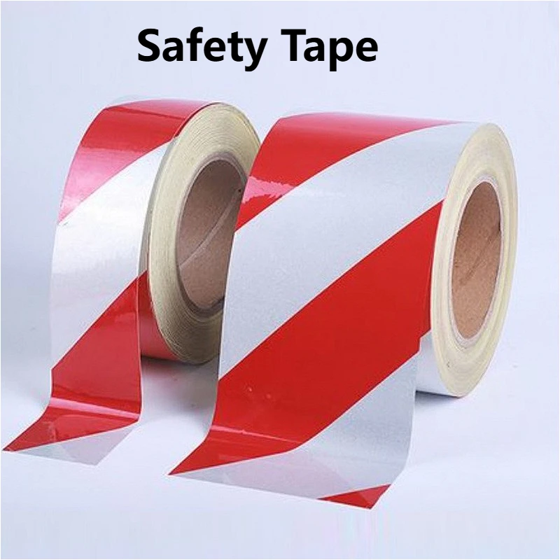 Reflecterende plakband Wit-rood Gevaarwaarschuwing Reflecterende tape Reflectortape Waterdichte veiligheidssticker voor auto-vrachtwagenlichaam