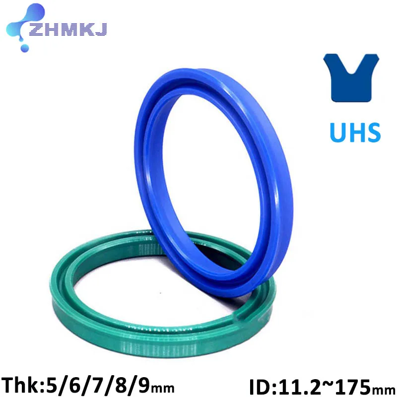 UHS Polyurethane Hydraulic Cylinder Oil Sealing Ring Thickness 5mm 6mm 7mm 8mm 9mm PU Shaft Hole General Sealing Ring Gasket