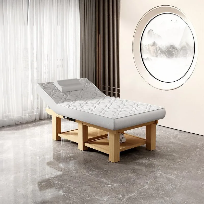 

Face Latex Massage Tables Lift Adjust Physiotherapy Wooden Massage Tables Electric Soft Cushion Furniture Массажный Стол MHAMC