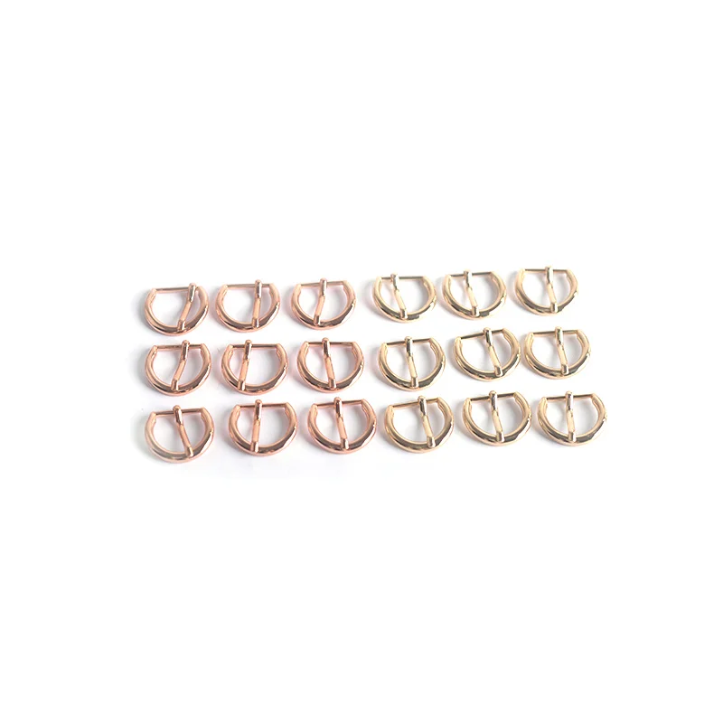 Pack of 4, 1.6cm Size, Mini Buckle Made of Zinc Alloy, Suitable for Belts, Bags, Straps, DIY Accessories