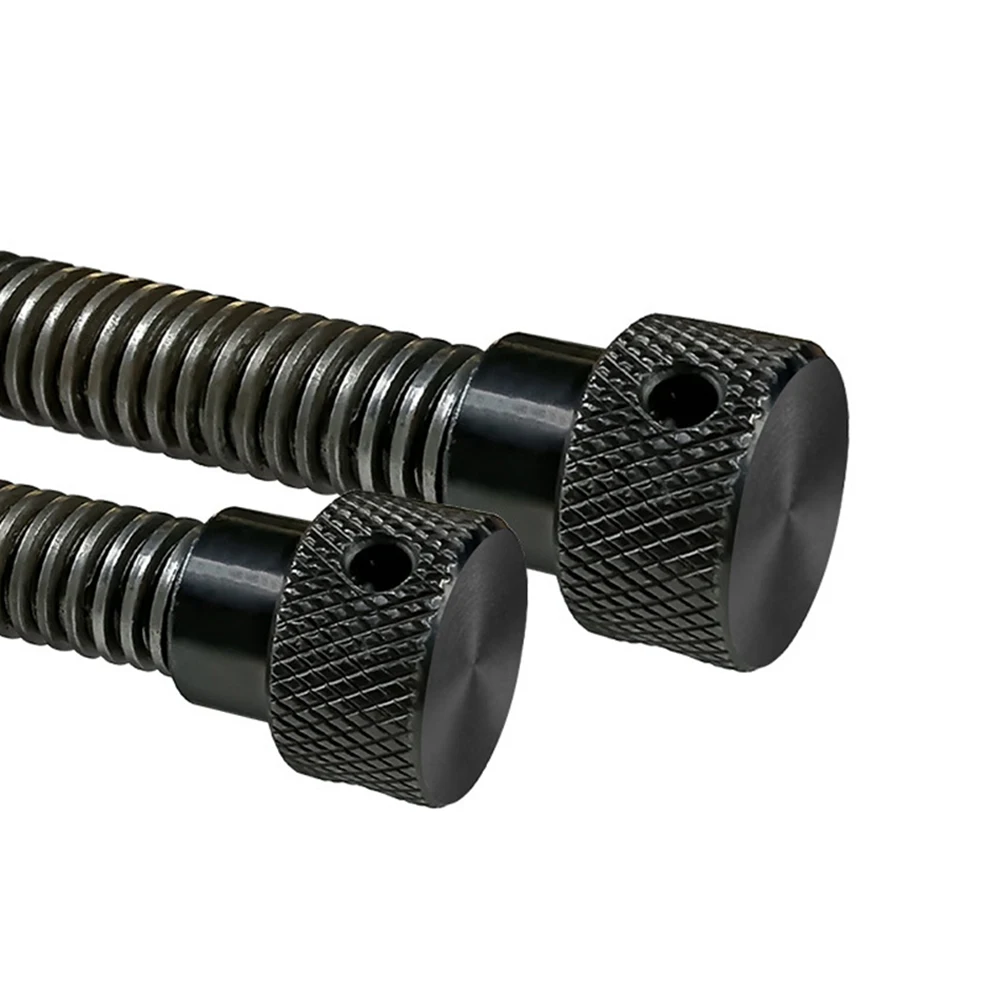 Vise Replacement Screw Flat Jaw Vise Screw Wear Resistant Metal High Thread Finish Smooth Transmission Small Backlash Design
