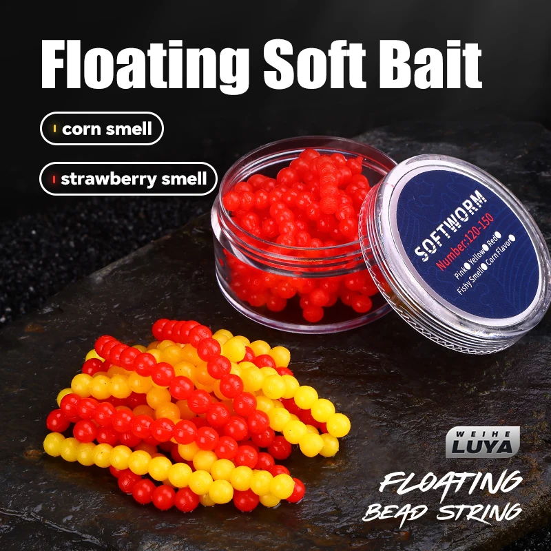 WEIHE   1pcs    Floating Soft Bait Floating in Water Balance the Hook Fishing Lures