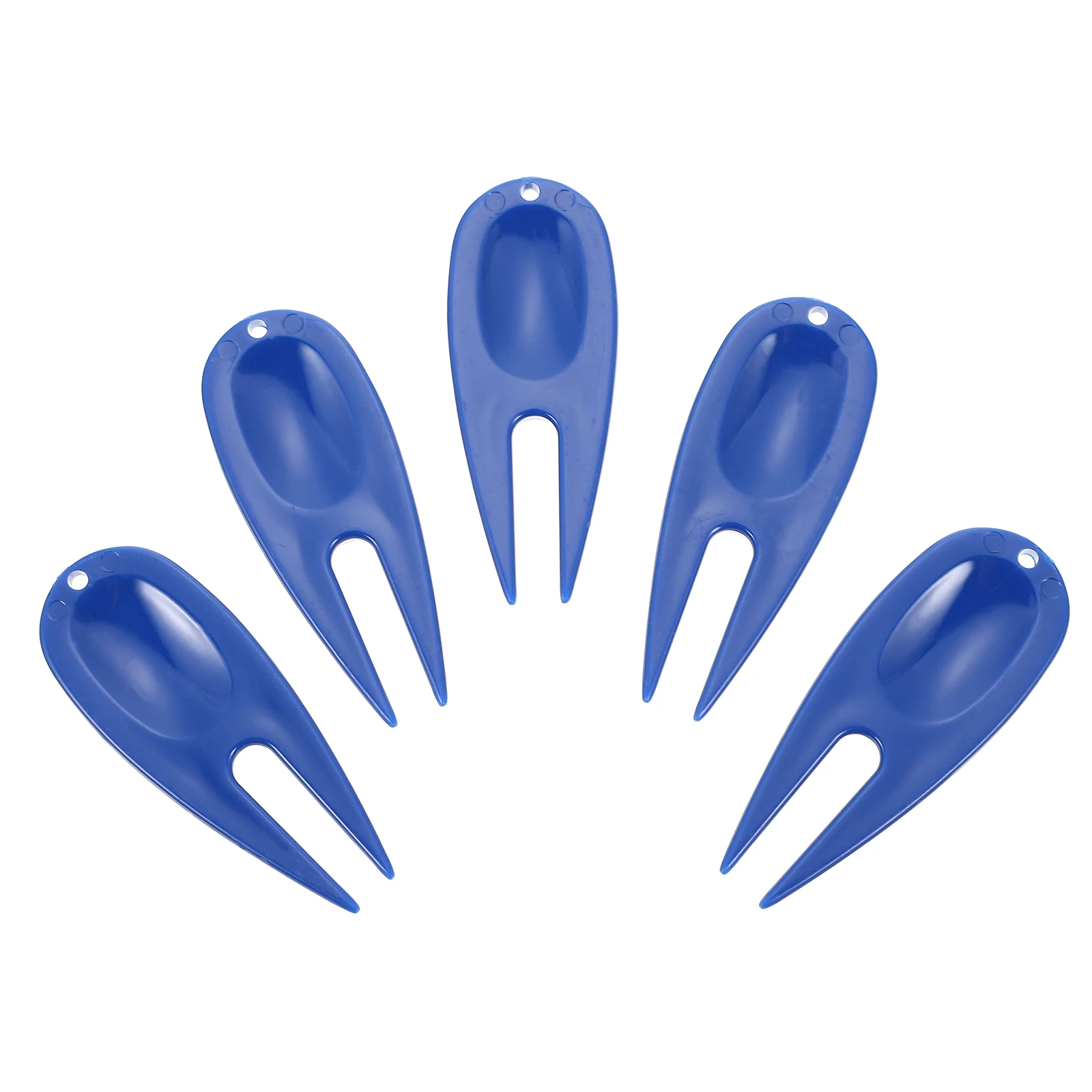 

30pcs Golf Repair Tool Plastic Tee Golfs Grass Repair Tool Mark Fork Lawn Grass Fixer Portable Golfer Accessory