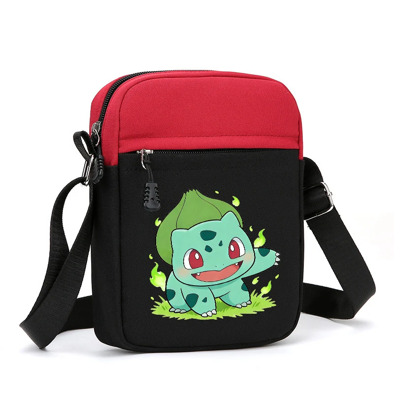 

Pokemons Games Multiple Roles Boy Girl Crossbody Bag Phone Simple Single-layer Casual Oxford Fabric Mini Shoulder\crossbody Bags