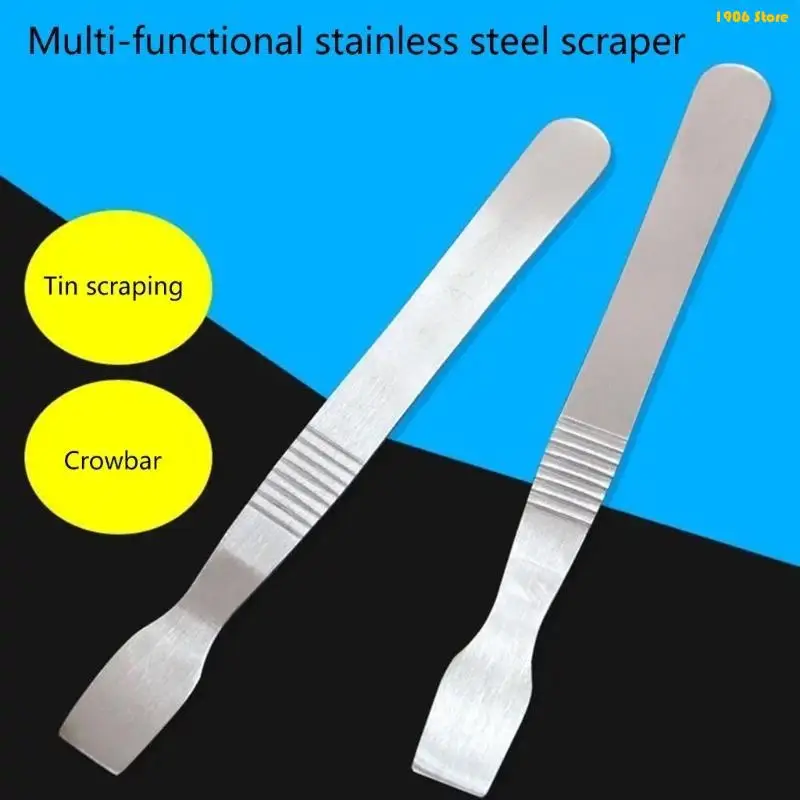 

U1JB 5 шт., инструмент из нержавеющей стали, скребок для ремонта телефона, для прецизионных проектов DIY